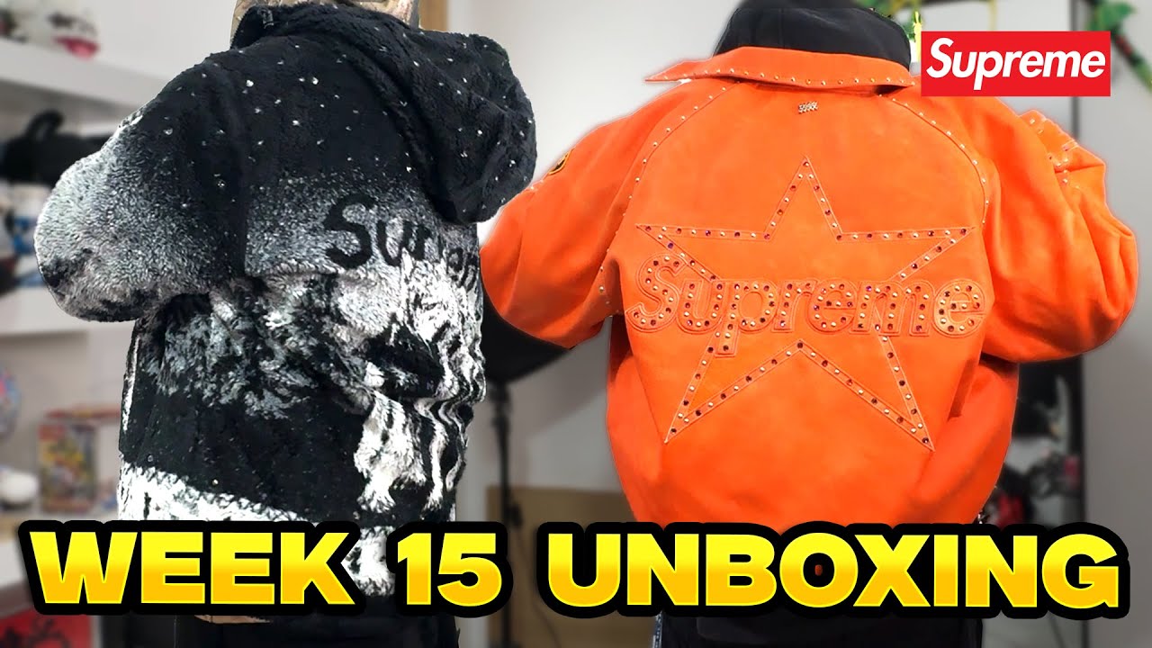 Распаковка коллекции SUPREME FW25, 15-я неделя, стоимостью более 3000 долларов 🔥 Куртка из флиса ...