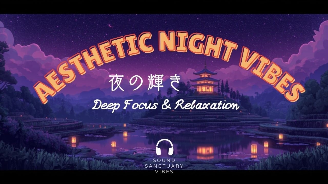 Aesthetic Night Vibes ✨ Deep Focus & Relaxation
