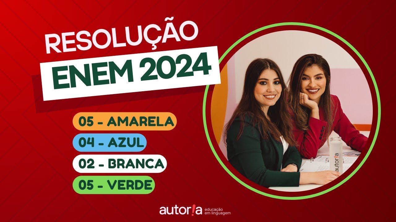 Resolução Enem 2024 - Autoria Linguagem - Questão 05 (Inglês) | Linguagens, prova amarela