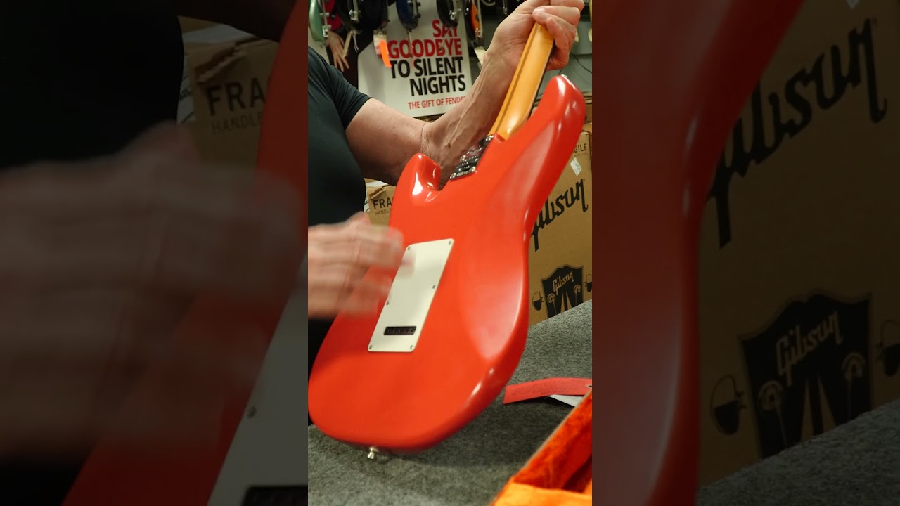 Just Released &ndash; Fender Ultra Luxe Strat in Fiesta Red!