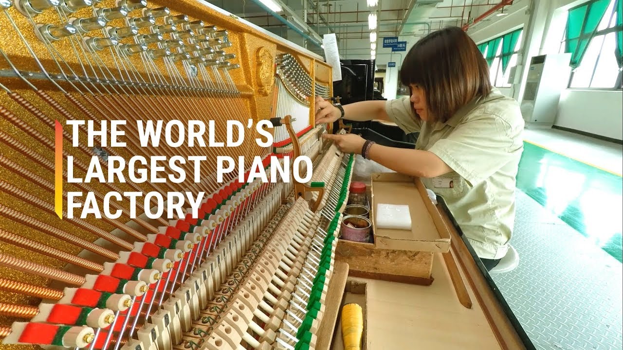 The Biggest Piano Factory in the World