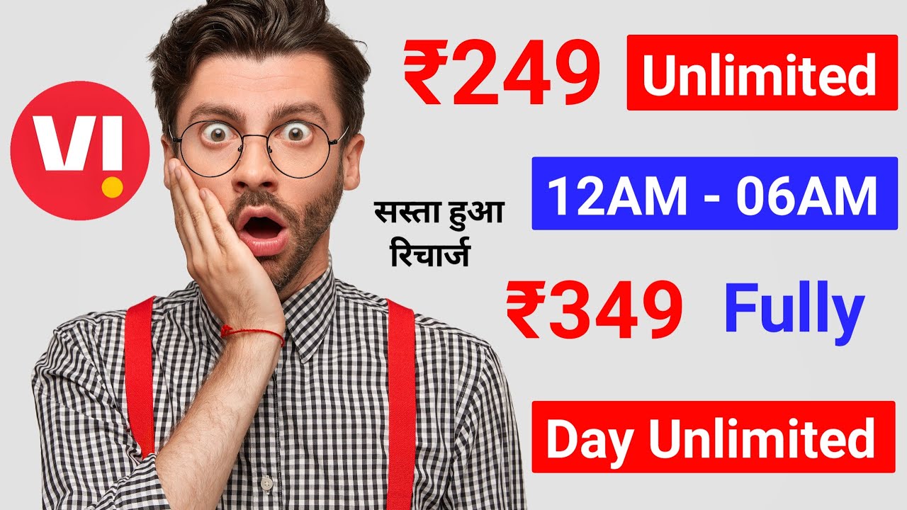 Vi New Recharge Plans Unlimited Data & Calling Recharge Plans 2025 | Vi ₹249 Unlimited 4G Data 2025