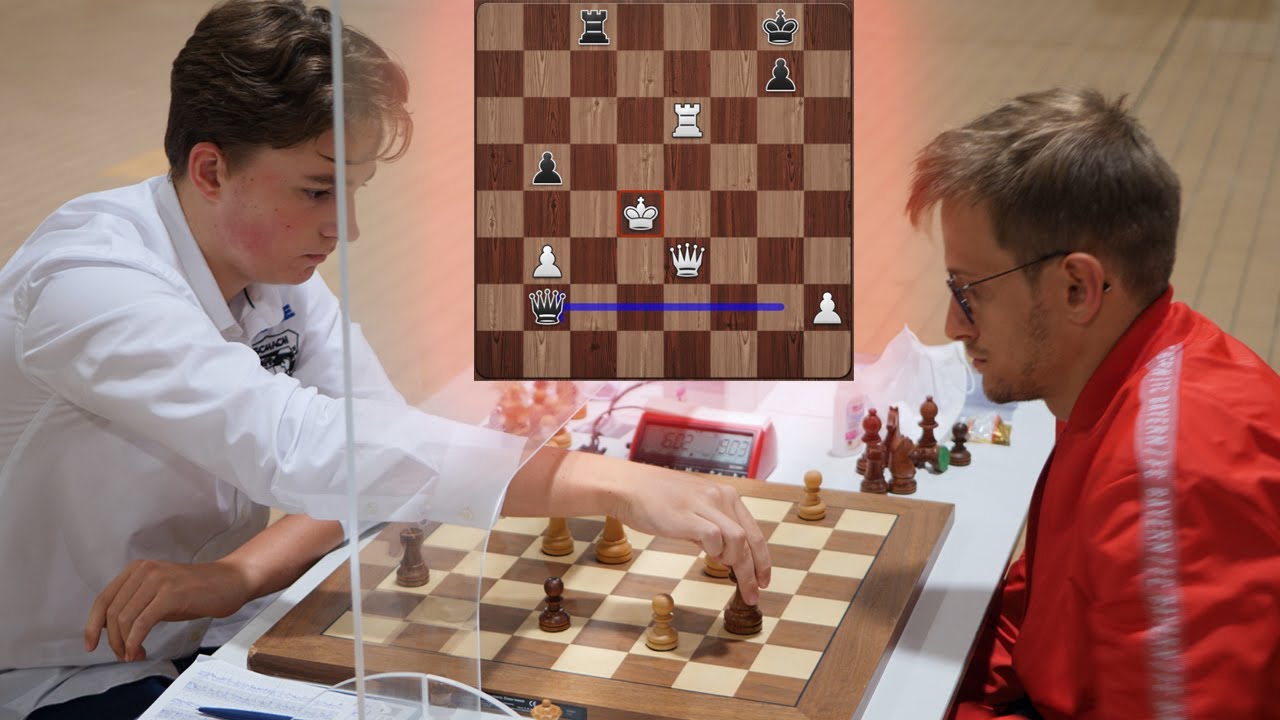 Keymer's Checkmating Attack || Studer vs Keymer || Bundesliga Championship 2020