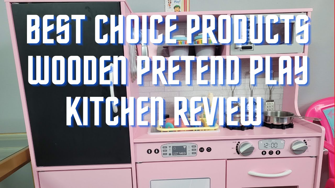 Best Choice Products Wooden Pretend Play Kitchen Review | Amazon