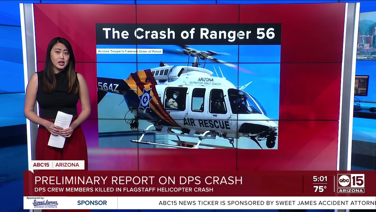 NTSB releases initial report into DPS helicopter crash in Flagstaff