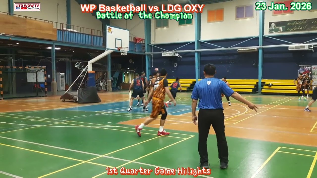 Semi Finals G2●WP Basketball vs LDG OXY●1st Quarter Game Hilights●QFB Battle Of Champion●23 Jan.2026