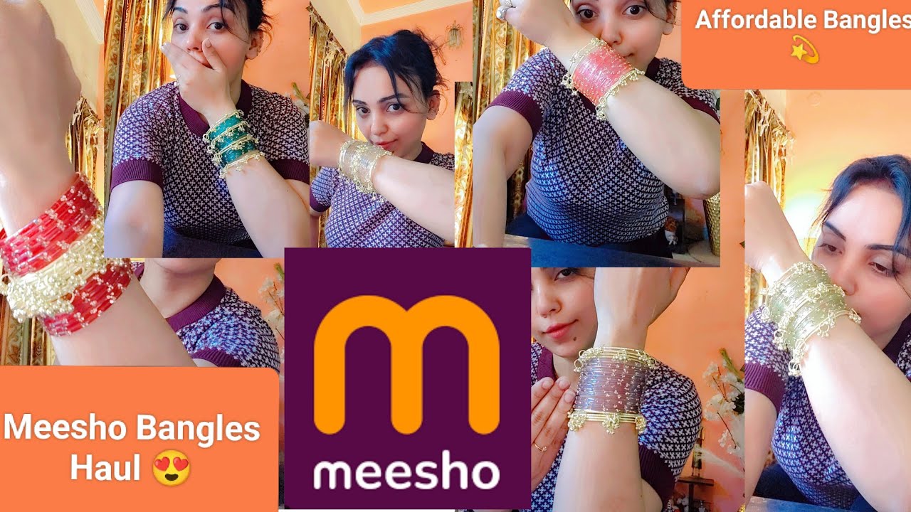 Huge Meesho Bangles Haul 💖 So Affordable! | Honest Review & Fun Chit-Chat @Meesho 🔗 in description 👇