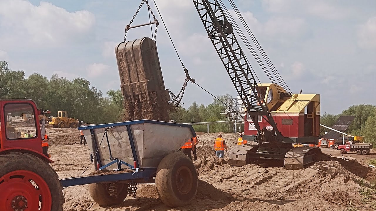 Ruston Bucyrus 10RB Dragline/Seilbagge/Lingrävare Higro Show Beusichem 2024