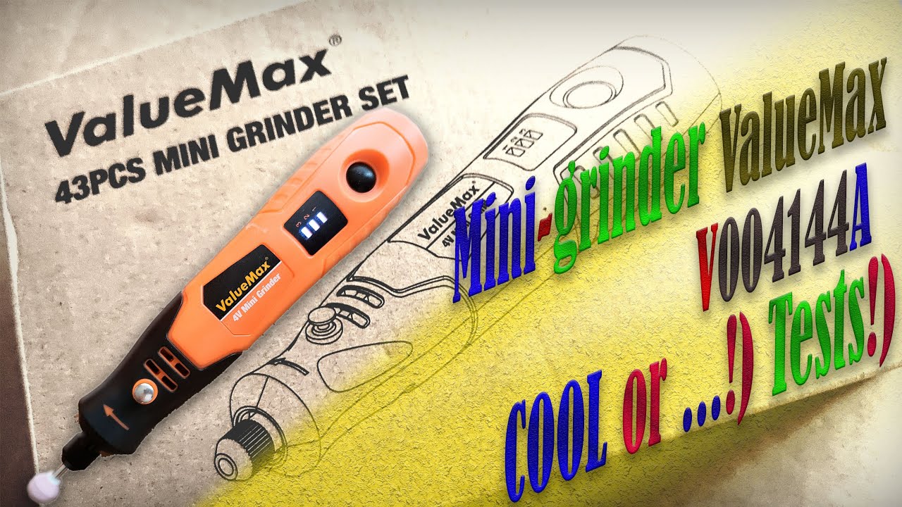 Мини-шлифмашина ValueMax V004144A. ЧЁ за ГРАВЕРОЧЕК!!)
