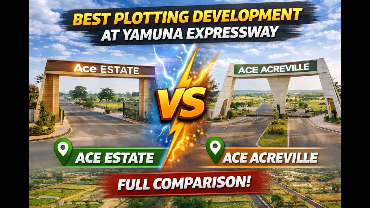 ACE Group के दोनों Projects की सच्चाई | ACE Estate vs ACE Acreville | Taurus Estate #jewarplots