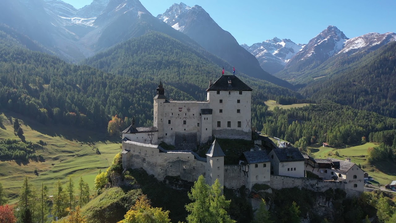 Schloss Tarasp in 4k