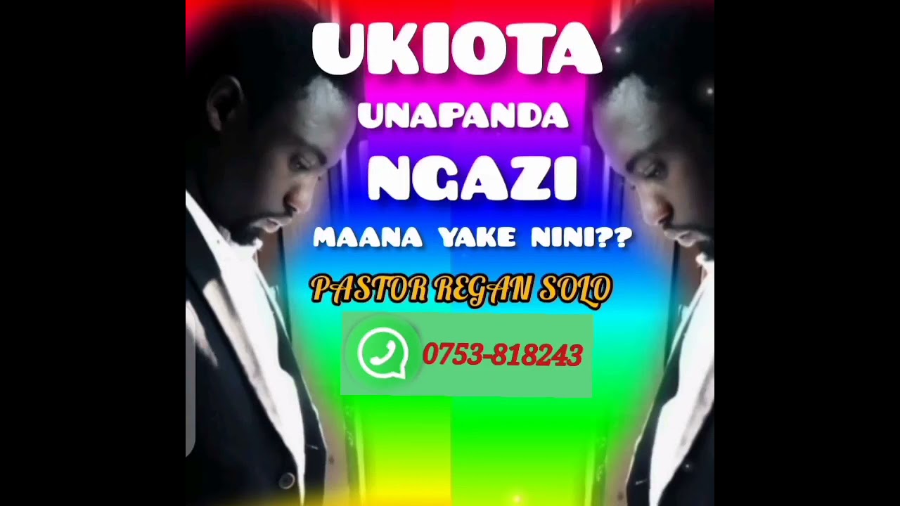 Tafsiri za ndoto 5:Ukiota unapanda ngazi Maana yake nini By pastor Regan Solo.