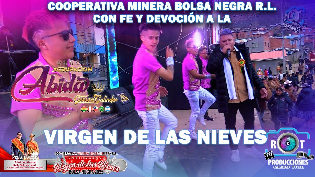 AGRUPACIÓN ABIDA DE GERSON GALINDO EN VIVO - BOLSA NEGRA 2025