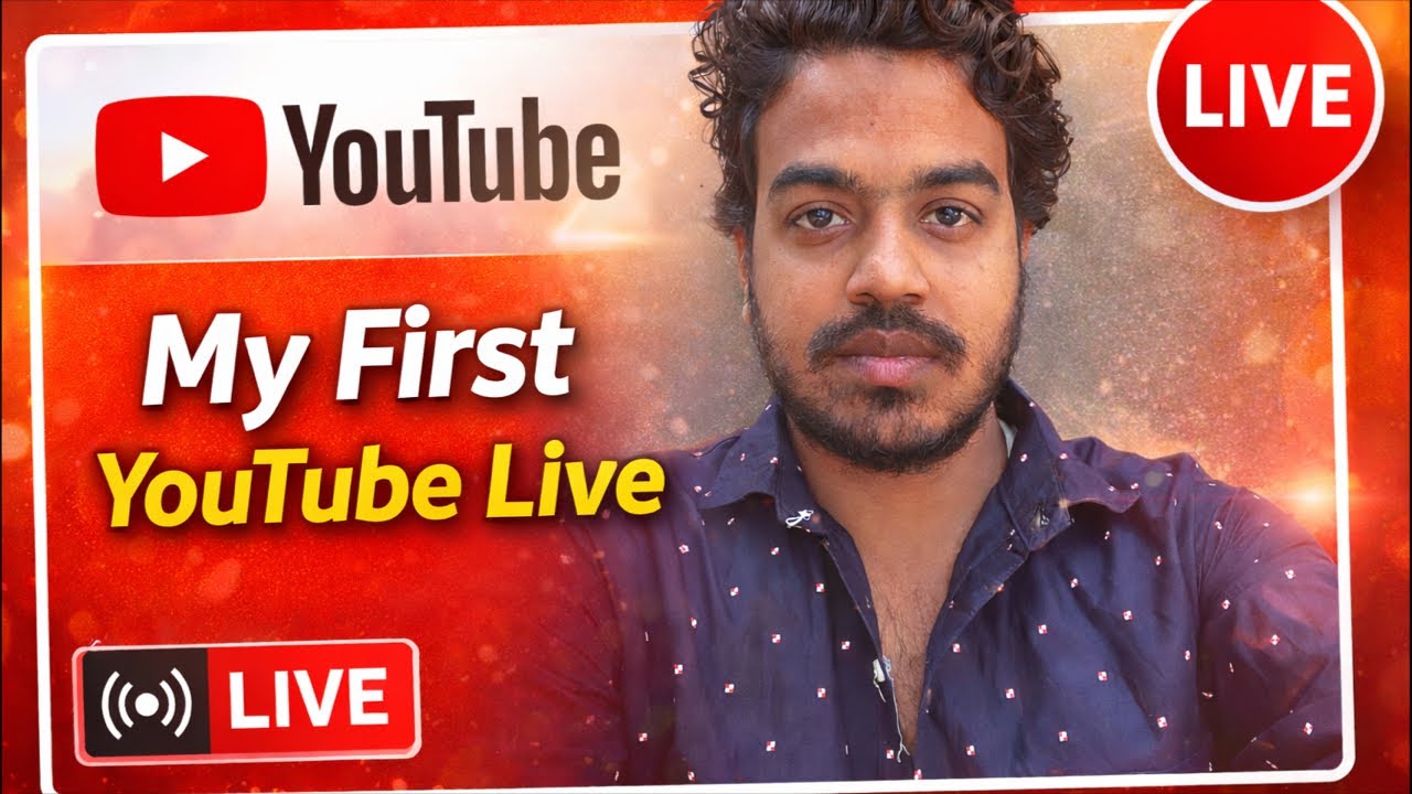My First YouTube Live