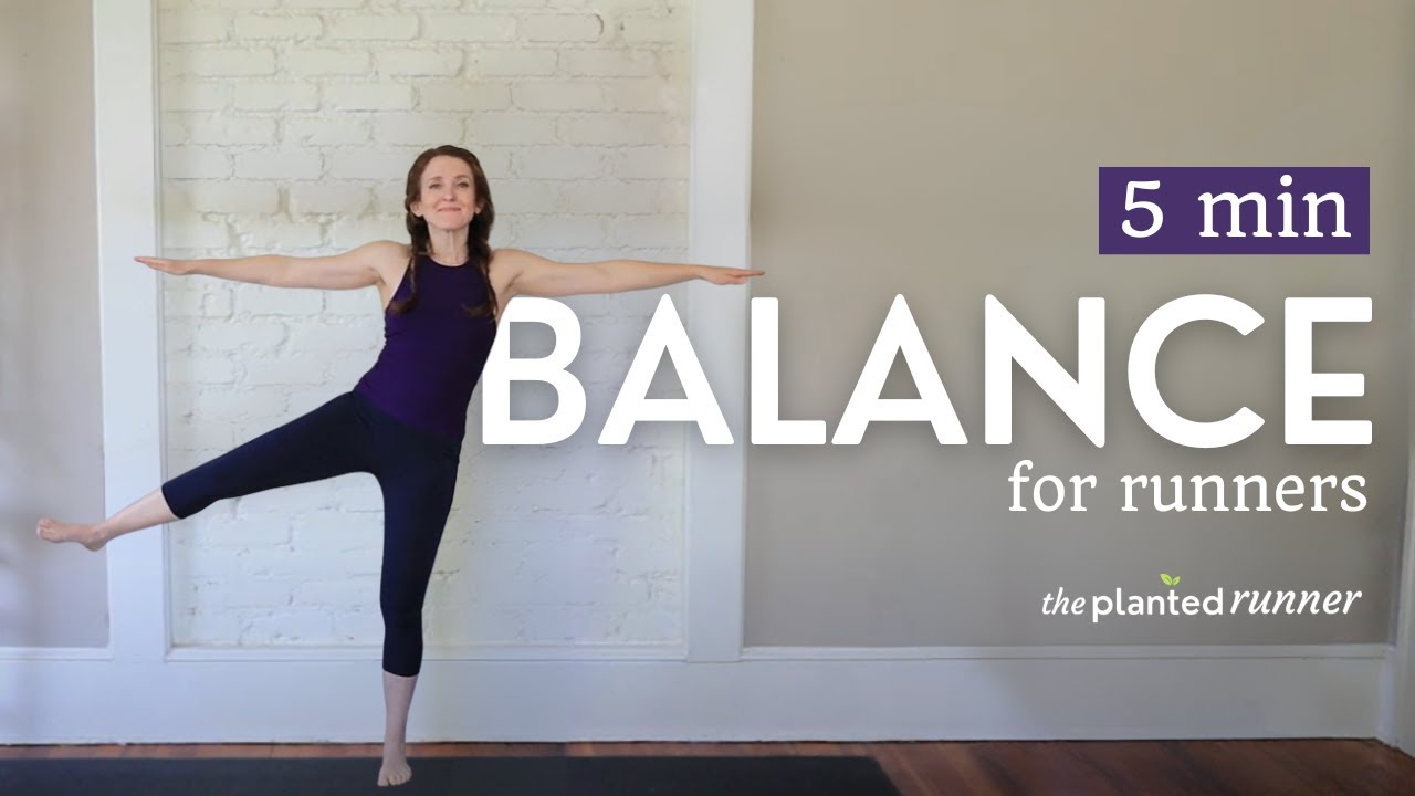 Balance Routine For Runners 5 Minutes Follow Along
