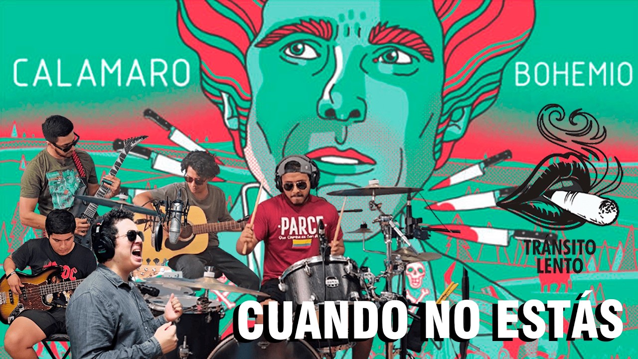 Cuando no estás - Andrés Calamaro - Full Band Cover by Tránsito Lento