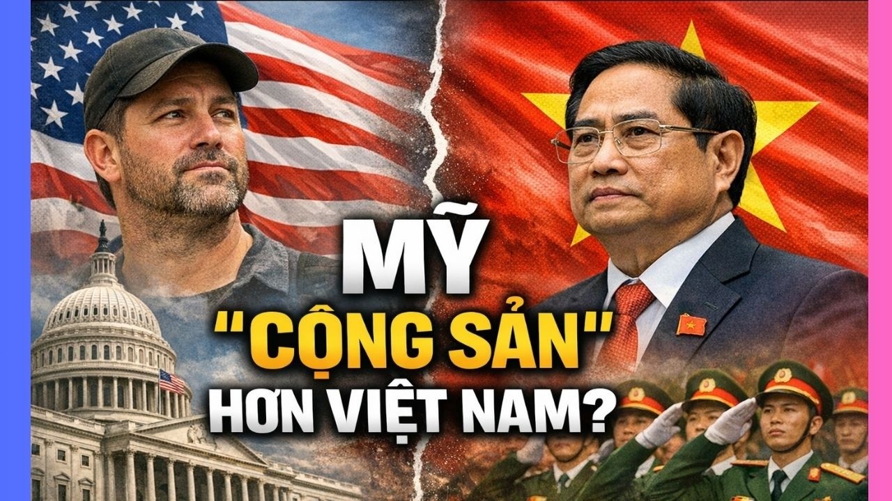 DU KHÁCH MỸ GÂY BÃO MẠNG KHI NÓI “SỐNG Ở MỸ ĐÔI KHI CÒN ‘CỘNG SẢN’ HƠN CẢ VIỆT NAM” – NHẬN XÉT GÂY T