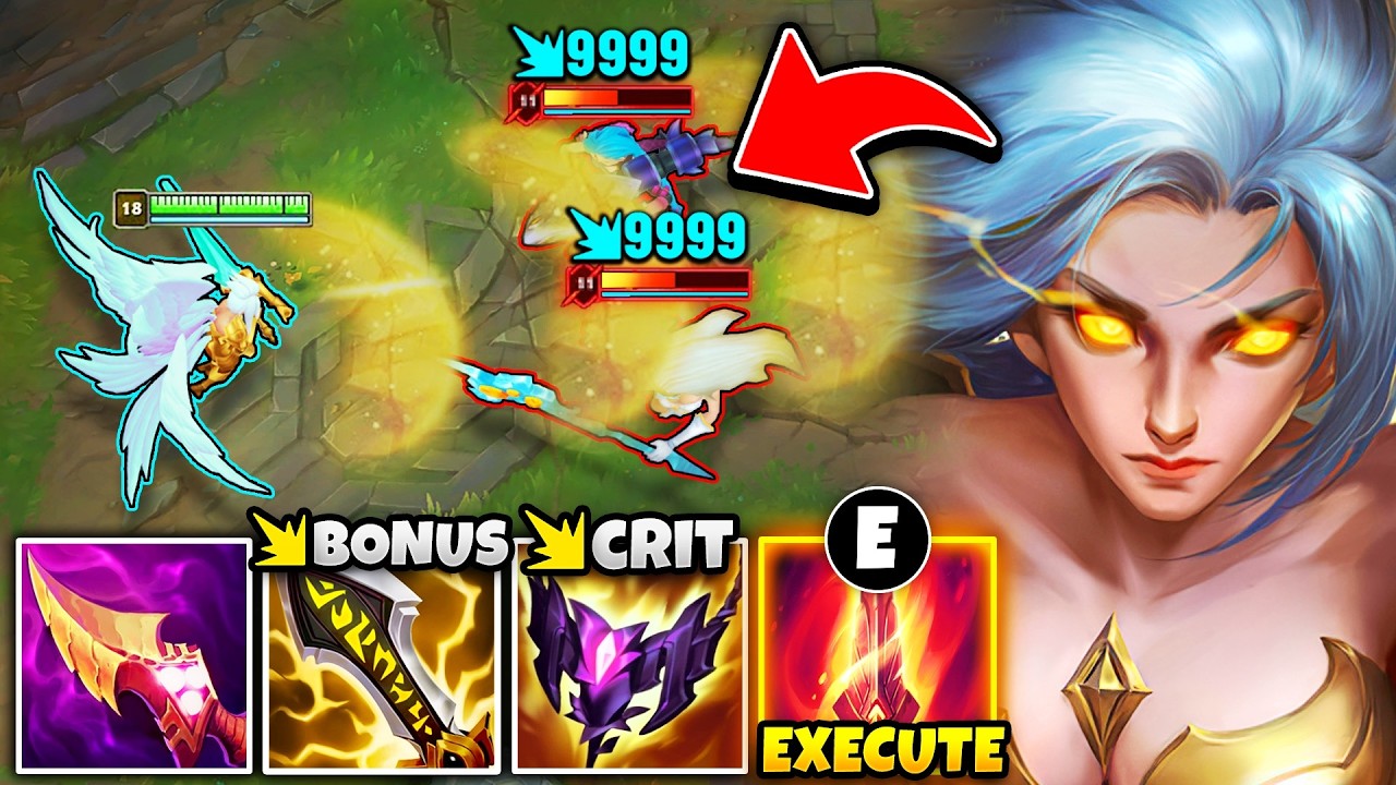 WTF? MEGA CRIT KAYLE EXECUTES YOU FROM HALF HEALTH! (THIS BURST WILL SHOCK YOU)