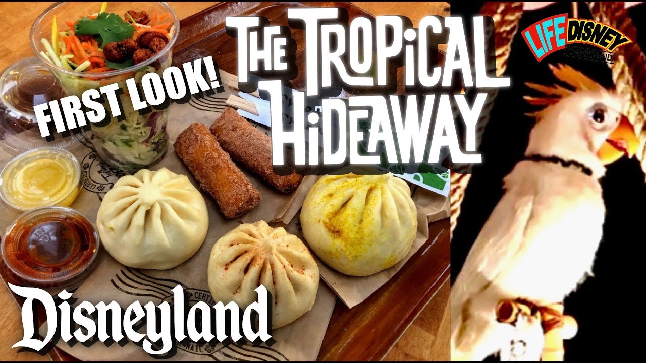First Look! The NEW Tropical Hideaway at Disneyland | Food Review, Rosita & FULL RESTAURANT TOUR!