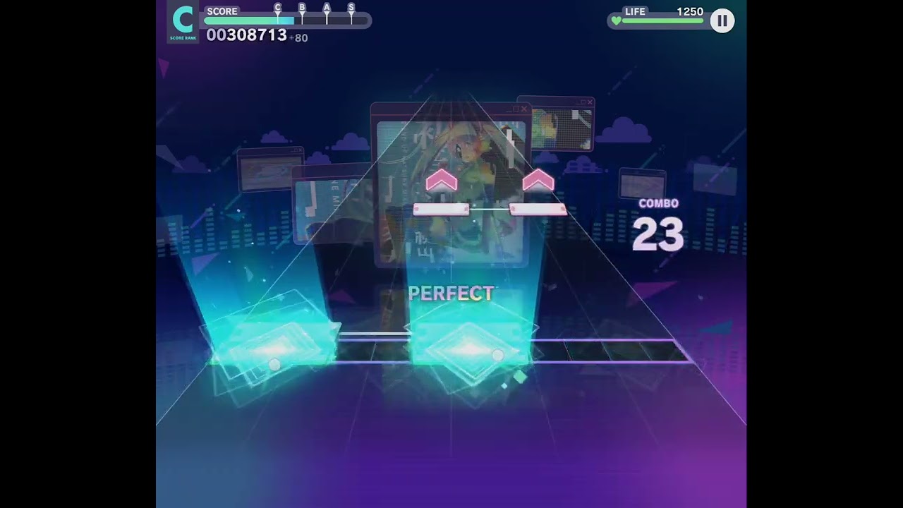 Raw unedited video of me going insane and playing end of hatsune miku on PJSK in the car home
