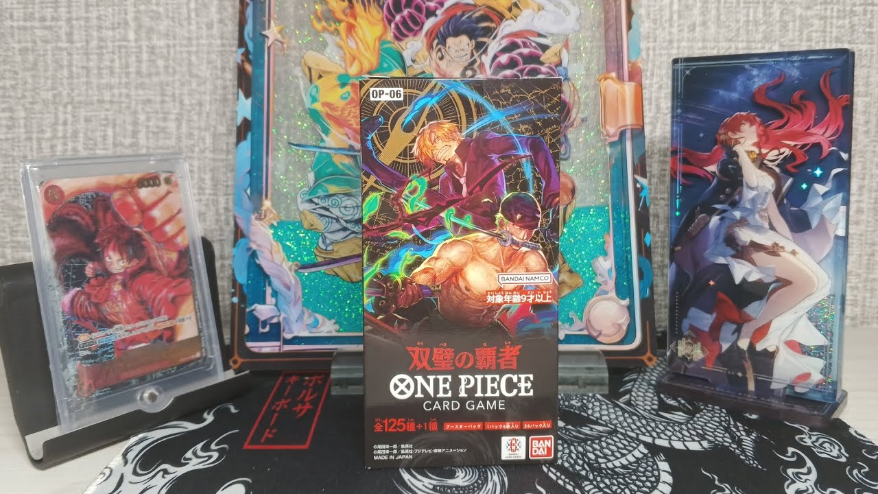 РАСПАКОВКА OP06 БОКСА ПО ККИ ONE PIECE CARD GAME