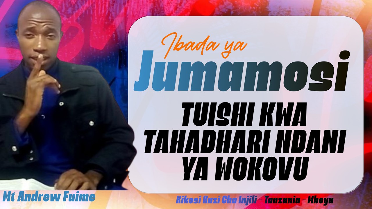 Mt Andrew Fuime| Tuishi kwa Taadhari ndani ya Wokovu | 14-03-2026.