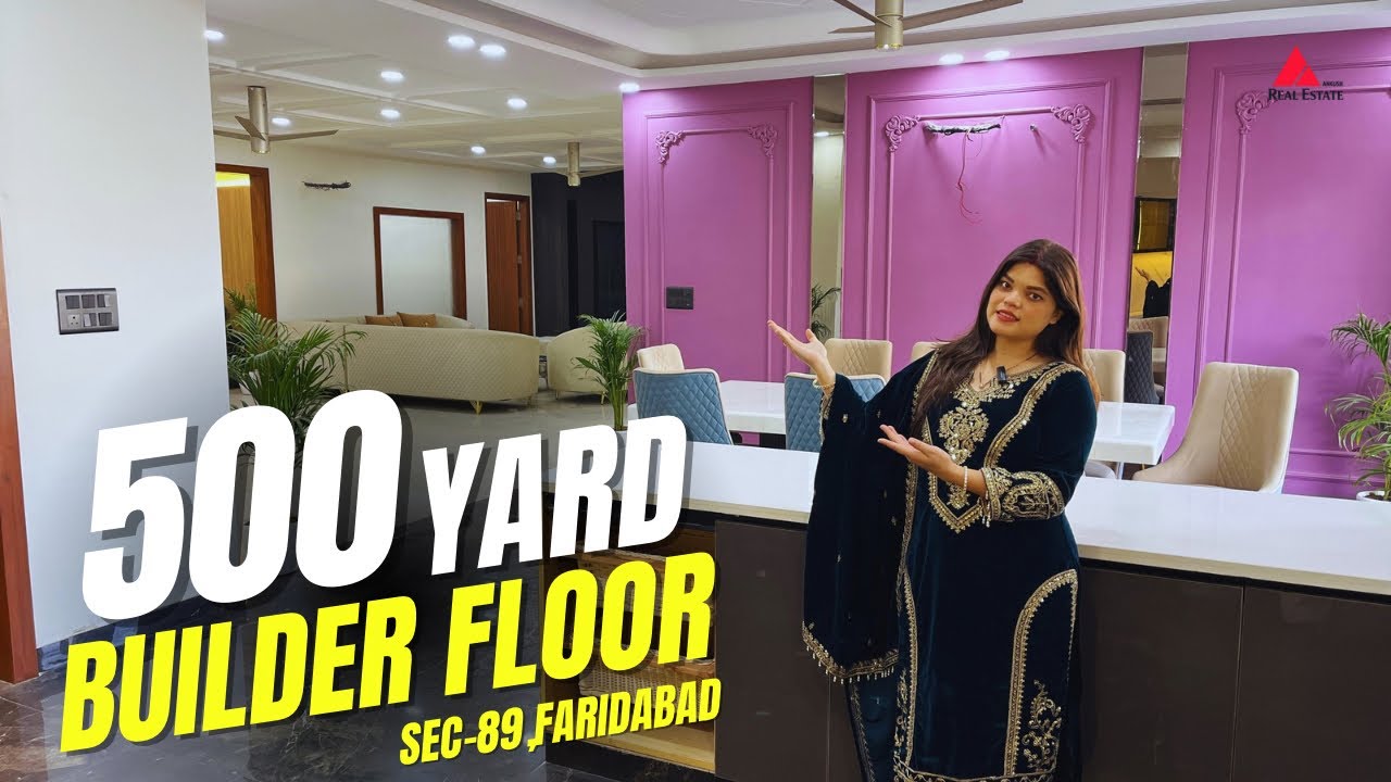 Dream Home in Faridabad | 500 Sq.Yard 4BHK Luxury Floor | The Reatreat sector 89