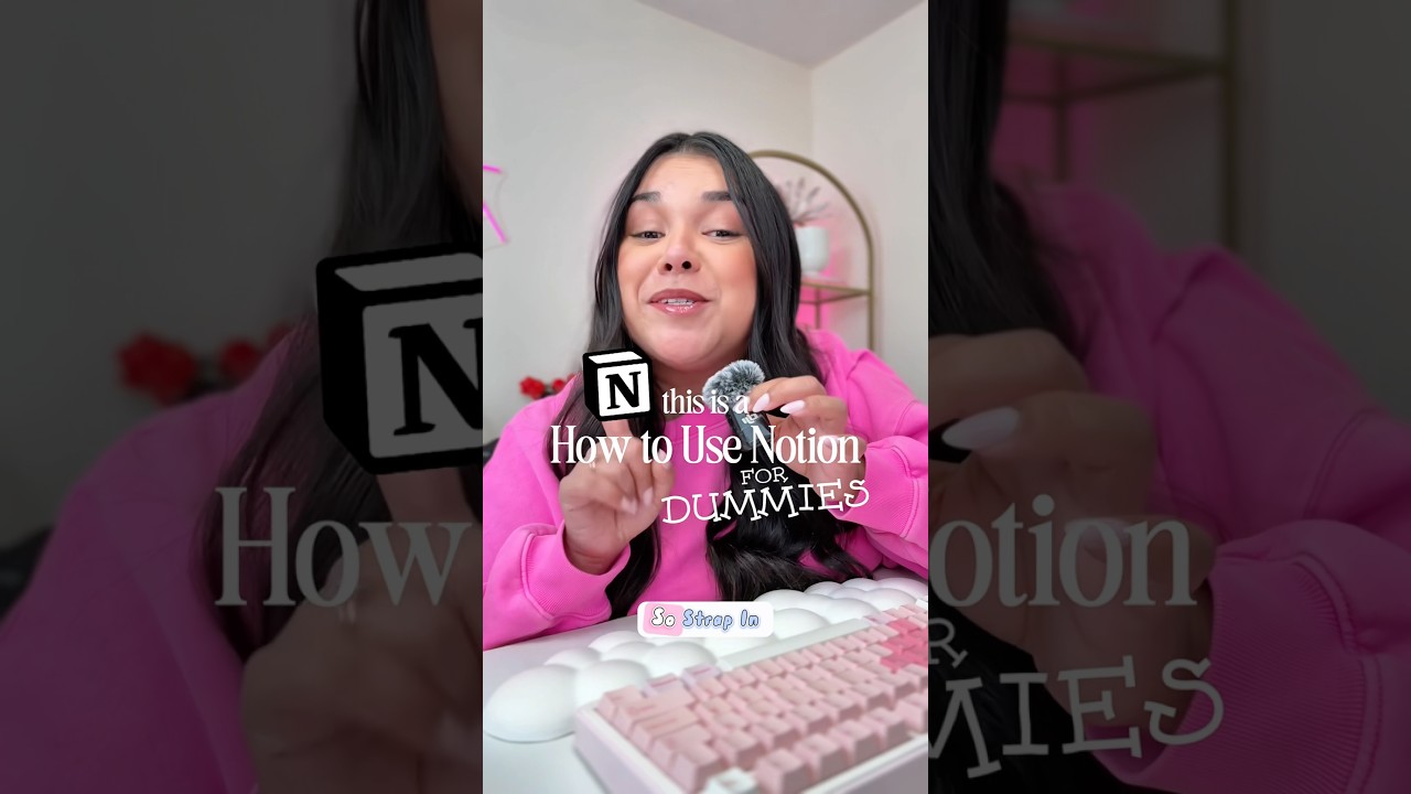How to use Notion for Dummies 👩🏻&zwj;💻✨ #sponsored #notion #apple #ipad
