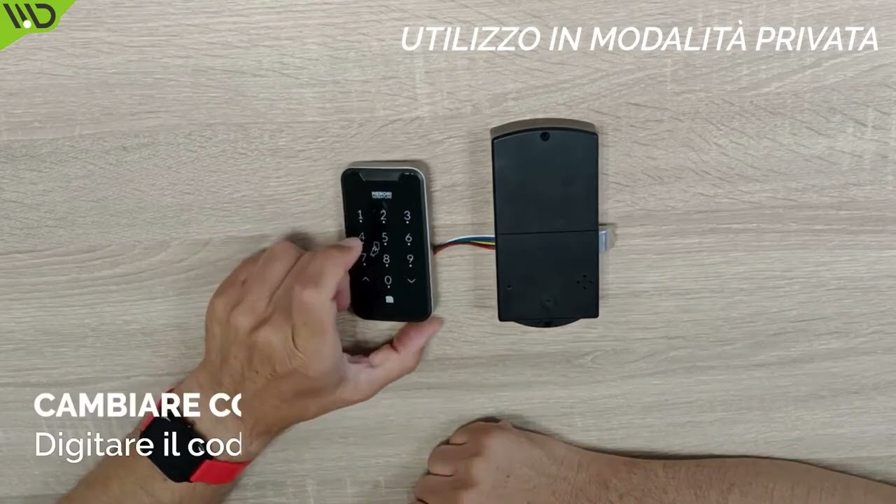 WPAD RFID Meroni: Serratura Elettronica per Mobile Video Unboxing e Funzionamento
