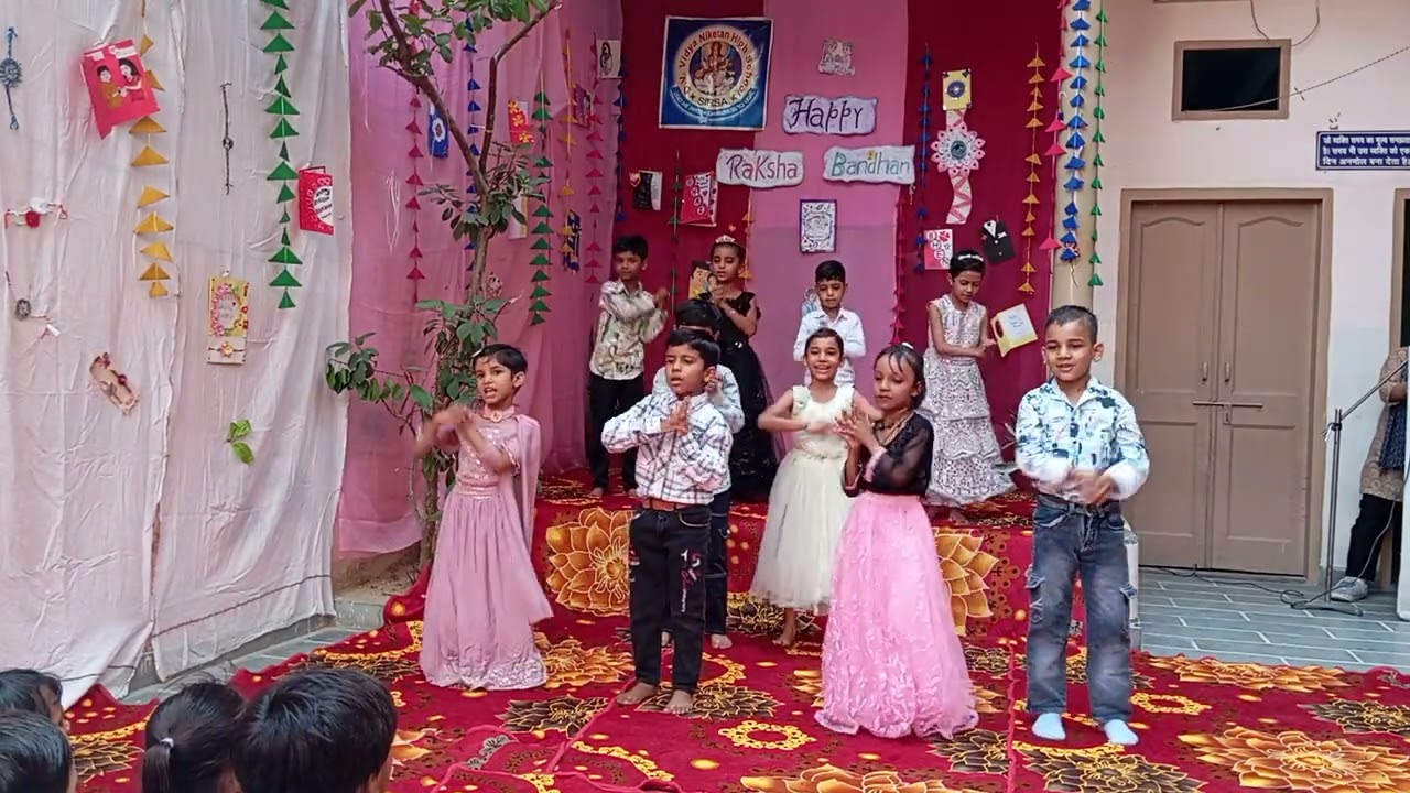 Rakhi Celebration by 1st class kids