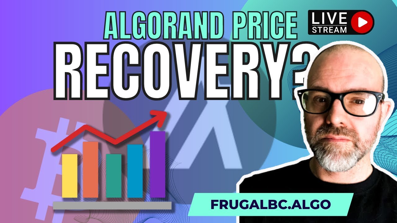 Algorand Price recovery? Or dead cat bounce? | Algorand, HBAR, Crypto news livestream