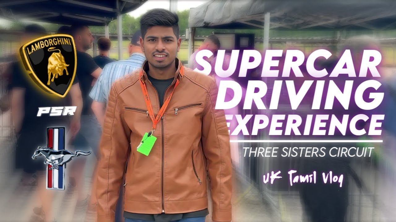 Supercar Driving Experience in the UK | Tamil Vlog