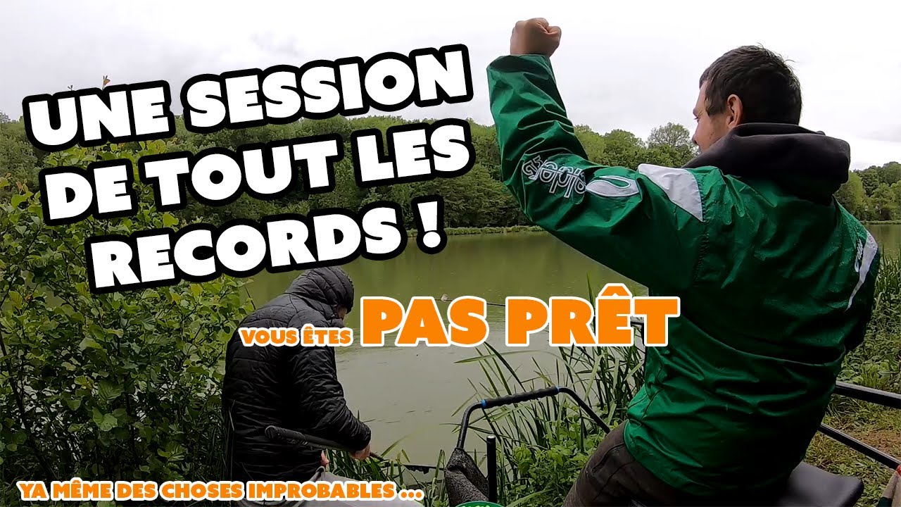 LA MEILLEUR SESSION DE MA VIE !! Une vidéo de malade, vous n'êtes pas prêt à ça 😎 Carpe au coup
