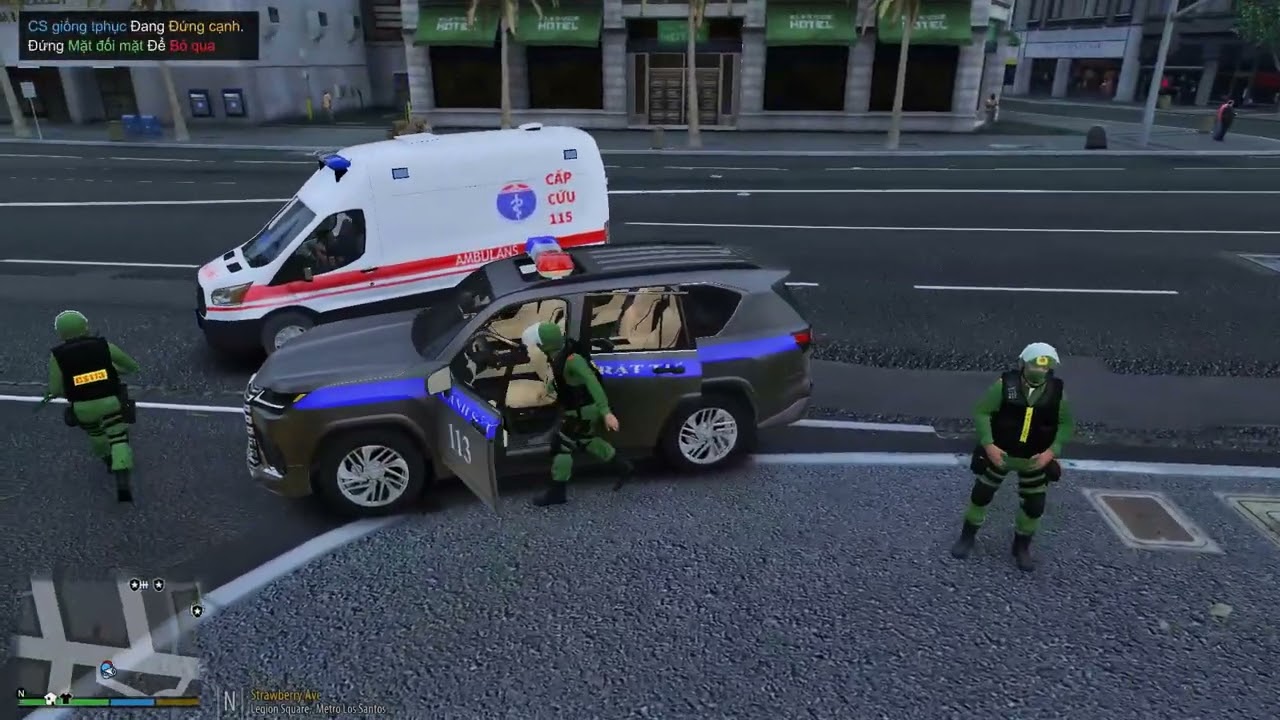 Tập 16 | LSPDFR | Michael Nhàn | Xe Bán Dịch Vụ | Tập 3 | CS113 Đi Xe Lexus 600 - 2022 !! ^_^ !!