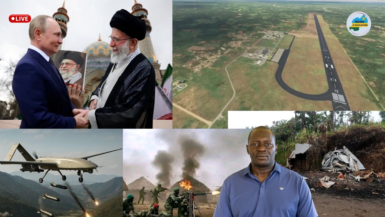 🔴PUTIN YIHANGANISHIJE IRAN || RDC: MINEMBWE BAKOMEJE KUGABWAHO IBITERO NA DRONE || AVUGWA MU RWANDA