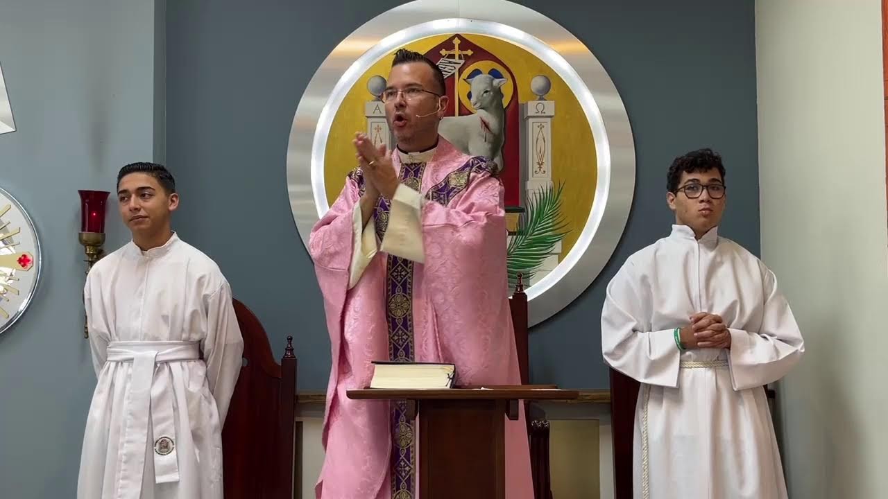 Santa Misa IV Domingo de Cuaresma (Domingo Laetare) - 15 marzo 2026