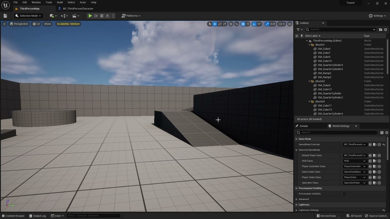 UE5 - Tutorial #2 - Game Dev - Team Update