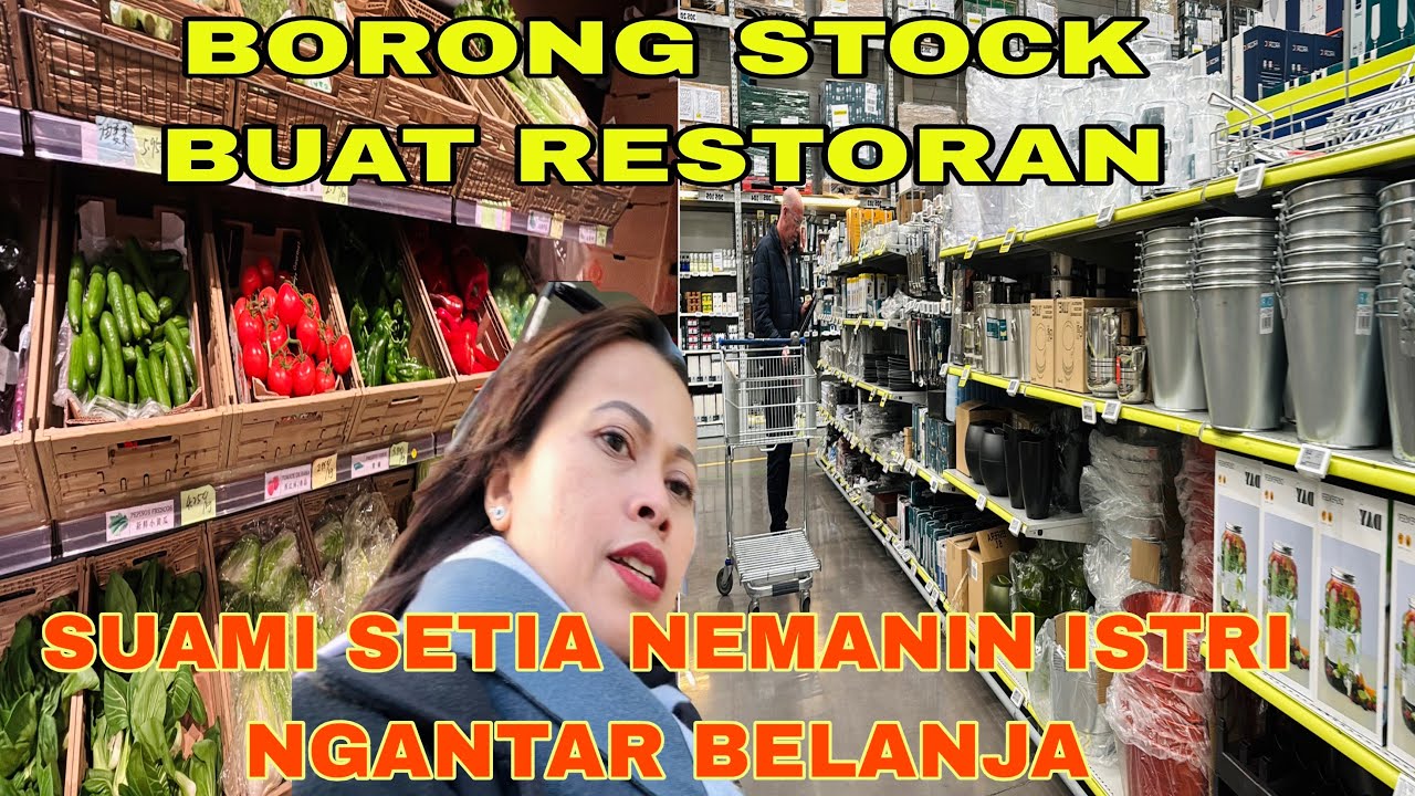 BELANJA KEPERLUAN RESTORAN SAMPAI HABIS SEPULUH JUTA !! LANJUT KE BARCELONA KOTA 