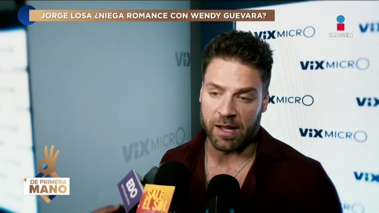 ¿Jorge Losa y Wendy Guevara estrenan ROMANCE? Él responde | De Primera Mano