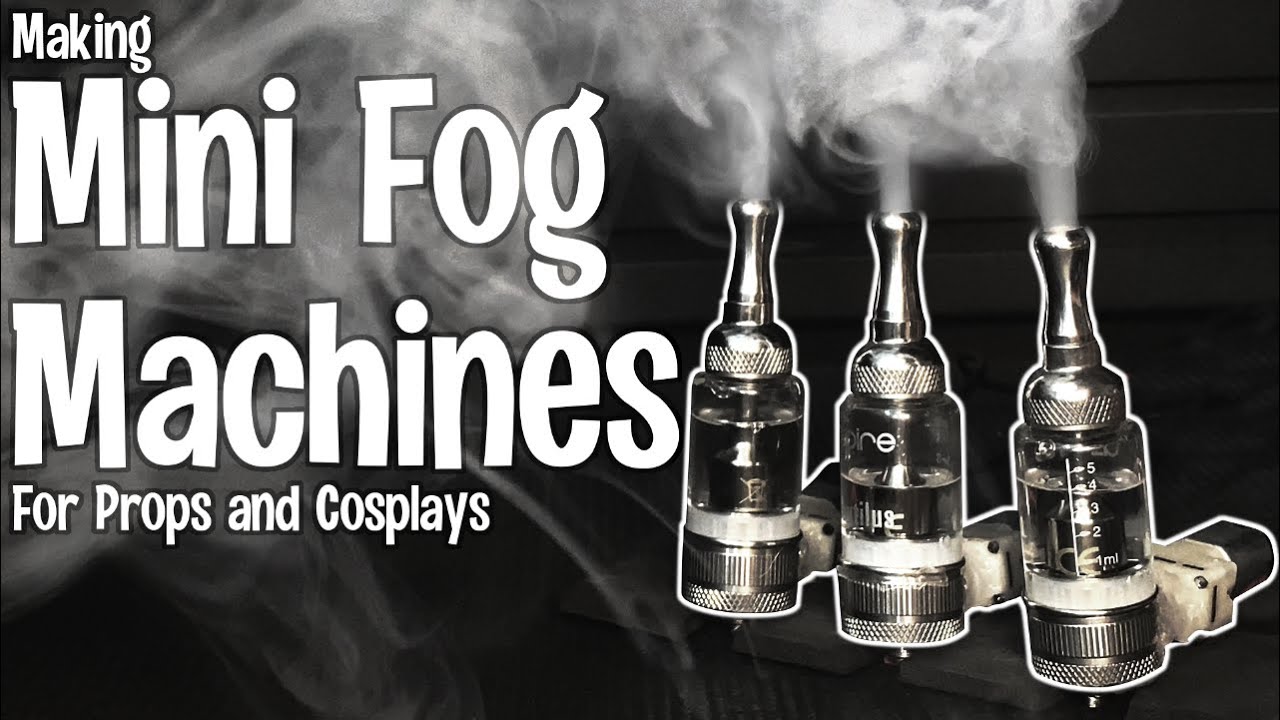 Making a Mini Fog Machine for props and Cosplays