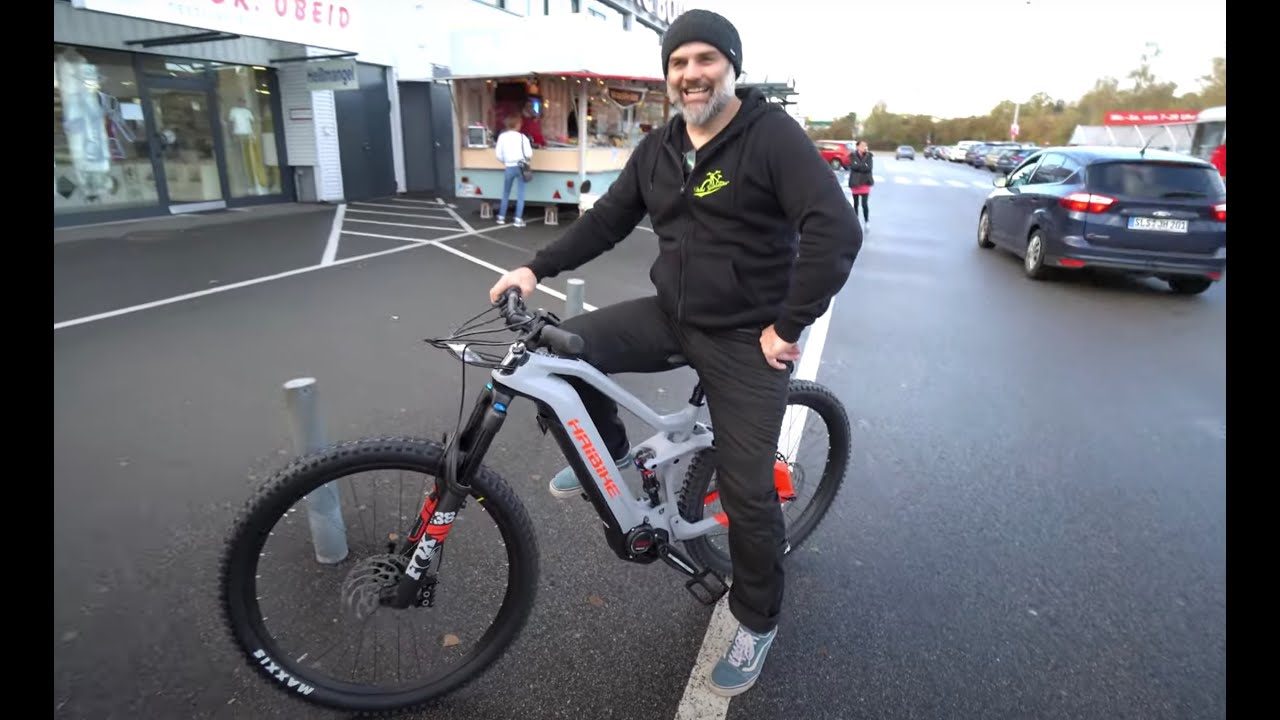 TV+ CARBON: HAIBIKE 2021 Allmtn 6 Kai Gimmler Ebike. Yamaha Ebikes Fox.