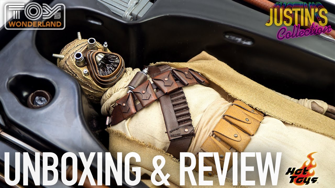 Hot Toys Tusken Raider The Mandalorian Unboxing & Review