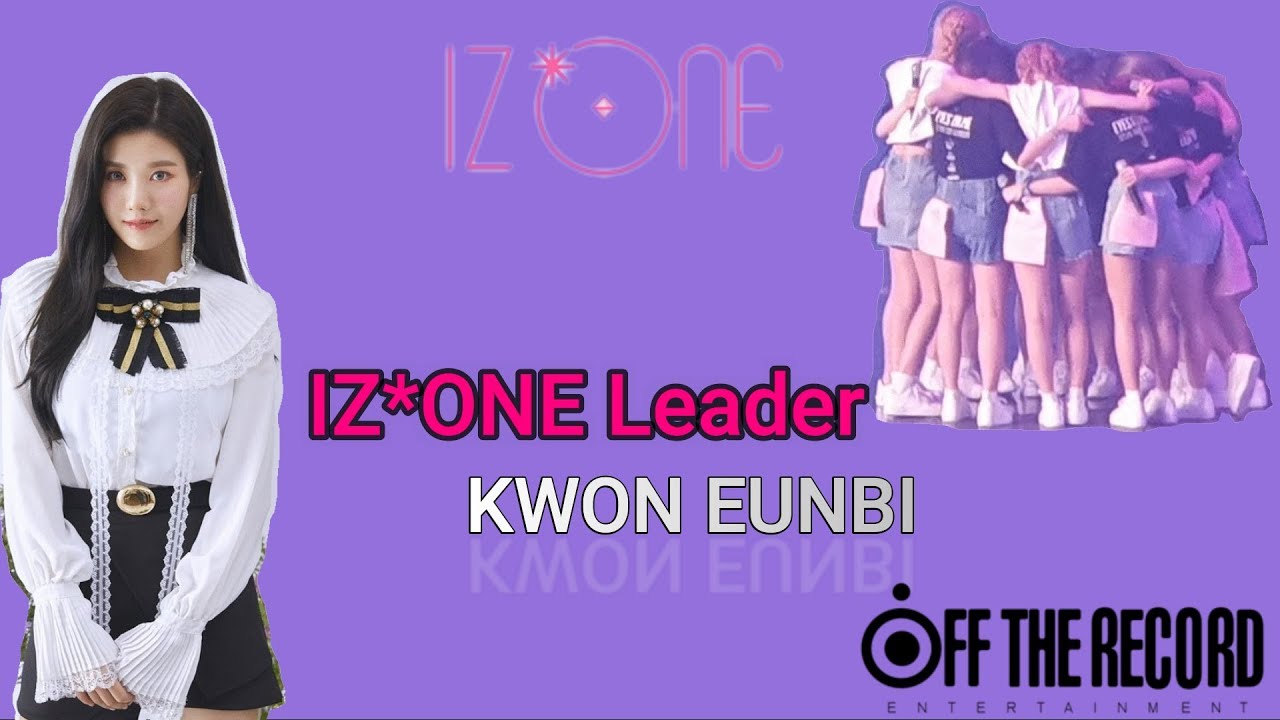 IZ*ONE Leader Kwon Eunbi