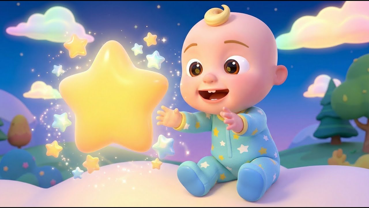 Count the Stars in the Sparkling Sky | Fun Counting Song for Kids | Magical Night Rhyme