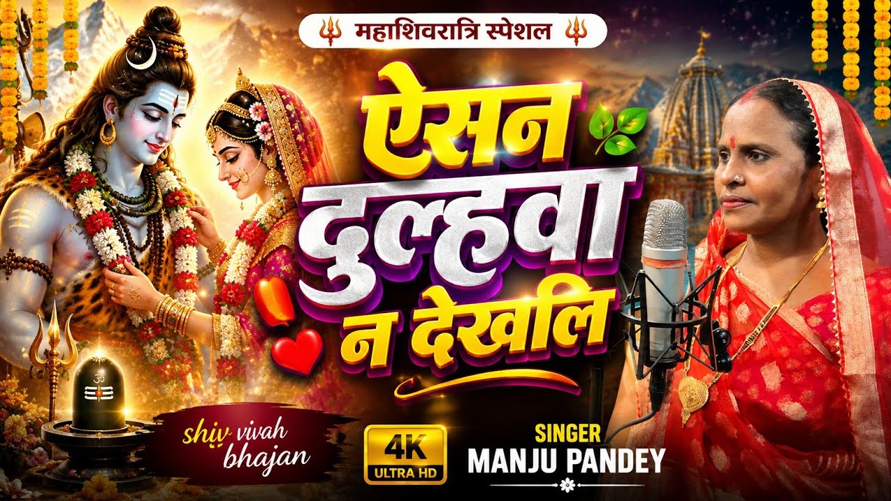 #mahashivaratri 2026 | ऐसन दुल्हवा न देखलि |shiv vivah geet |shiv vivah geet| aisan dulhba na dekhli