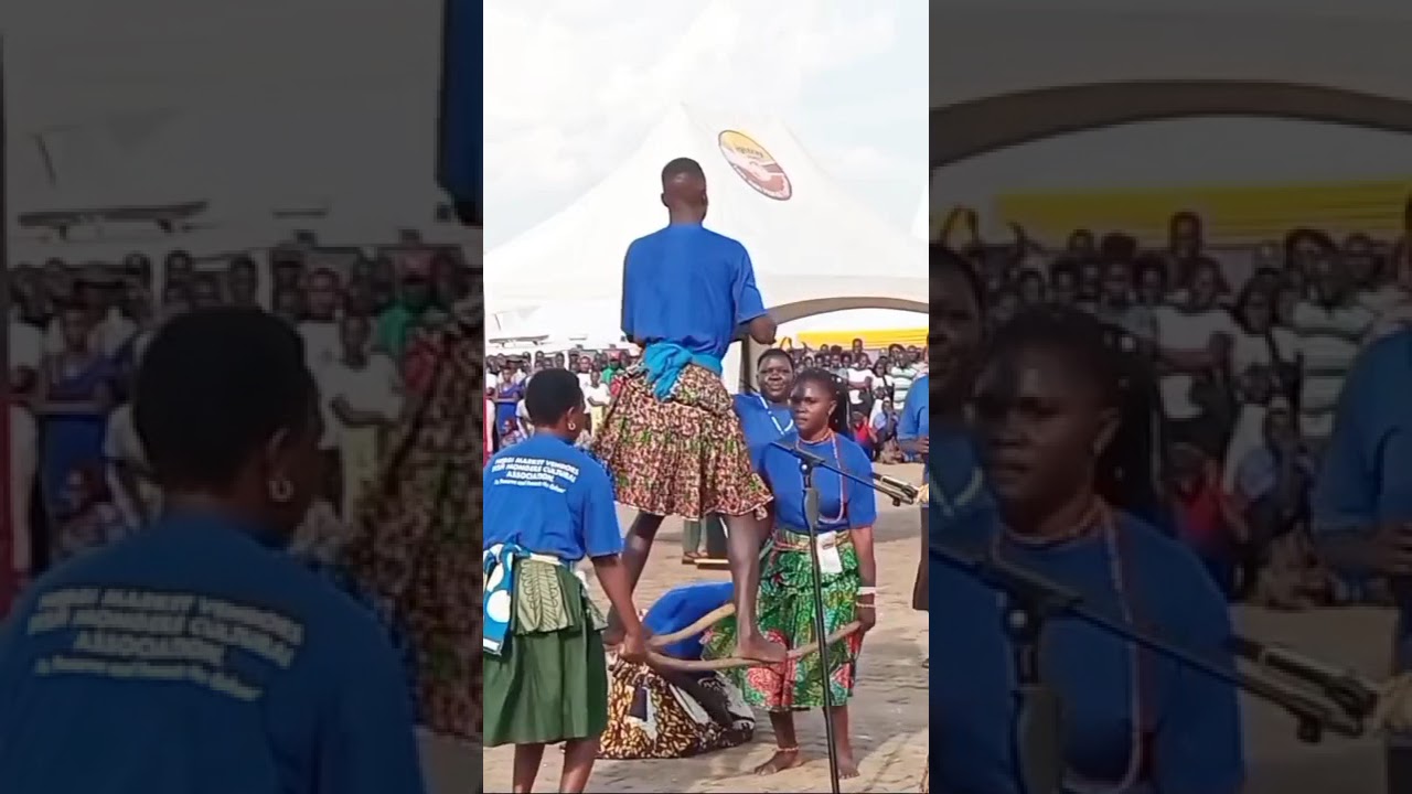 combined acholi and alur traditional dance