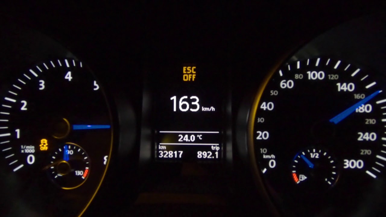 Volkswagen Golf VI R Acceleration 0-100 0-200 kmh vmax soundcheck 272 KM 199 kw 250 kmh