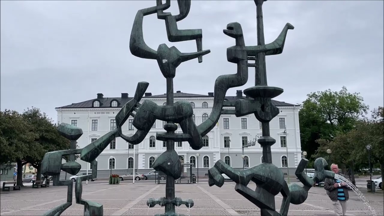 🇸🇪 Мариестад - город дождя. Mariestad - Stadt des Regens.
