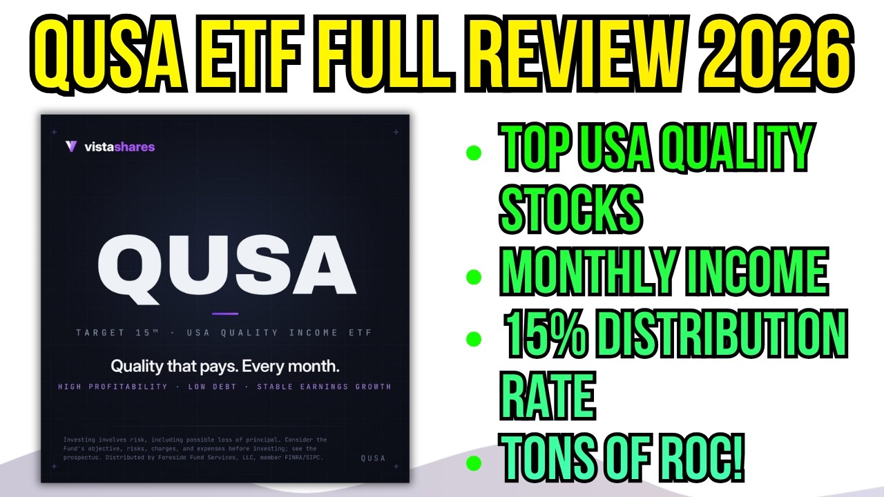 Обзор ETF QUSA: VistaShares Target 15 USA Quality Income ETF 2026!