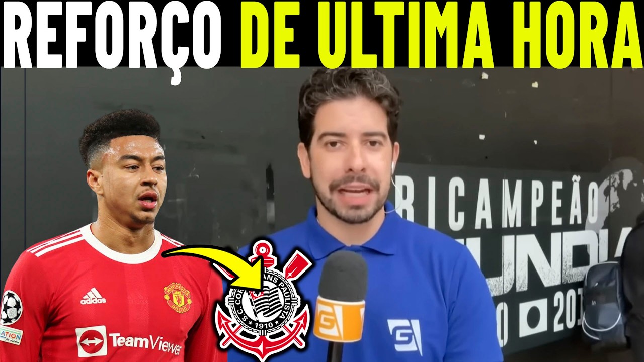 PEGOU A FIEL DE SURPRESA! LINGARD CHEGANDO NO TIMÃO! REFORÇO DE ÚLTIMA HORA!